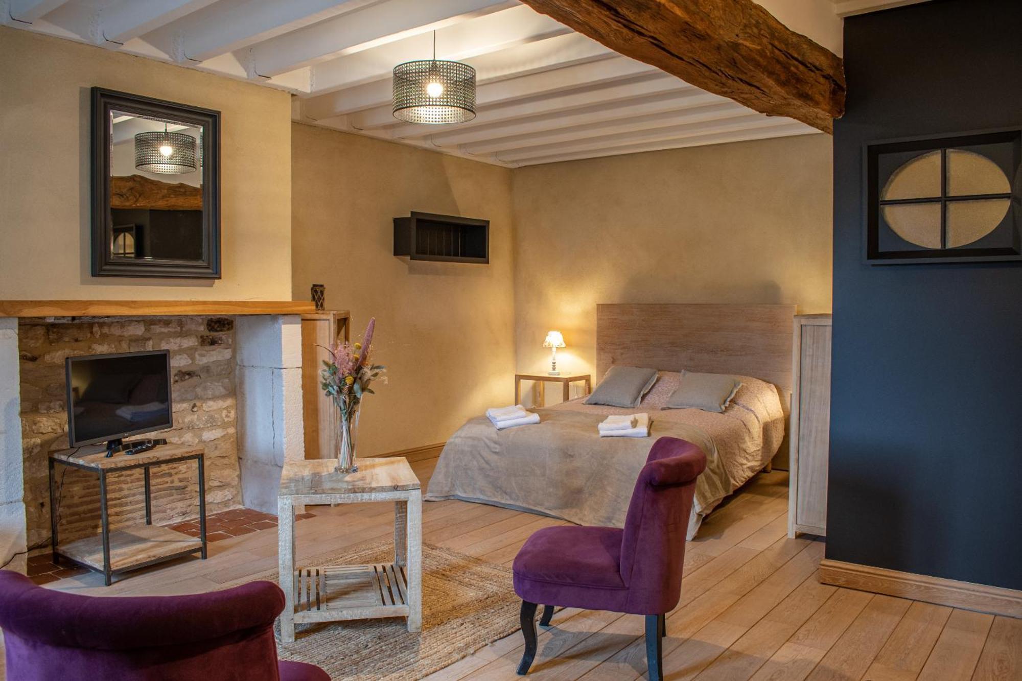 Villa Le P'Tit Louis Saint-Cyr-les-Colons Zimmer foto